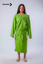 Piranha Swim Robe  Microfiber - Green