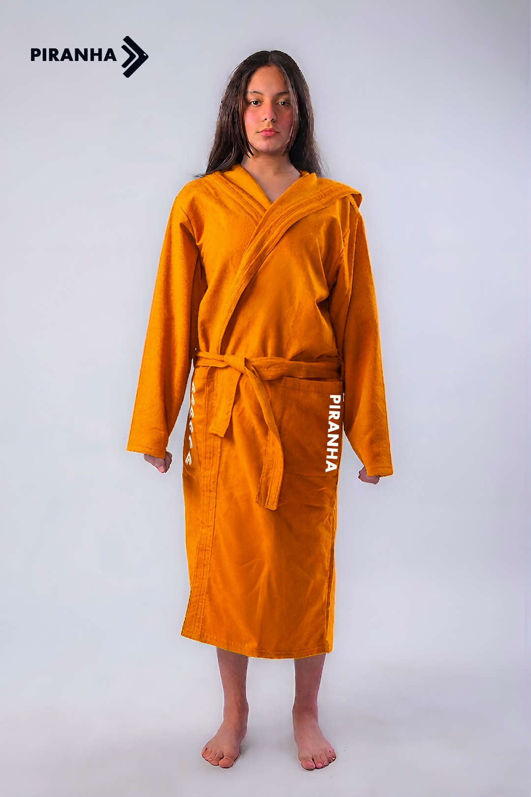 Piranha Swim Robe  Microfiber - Orange