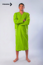 Piranha Swim Robe  Microfiber - Green