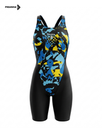Piranha Closed-Back Girls Swimsuit “Poseidon-closed back”
