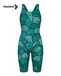 Piranha Girls Training swimsuit - Emerald