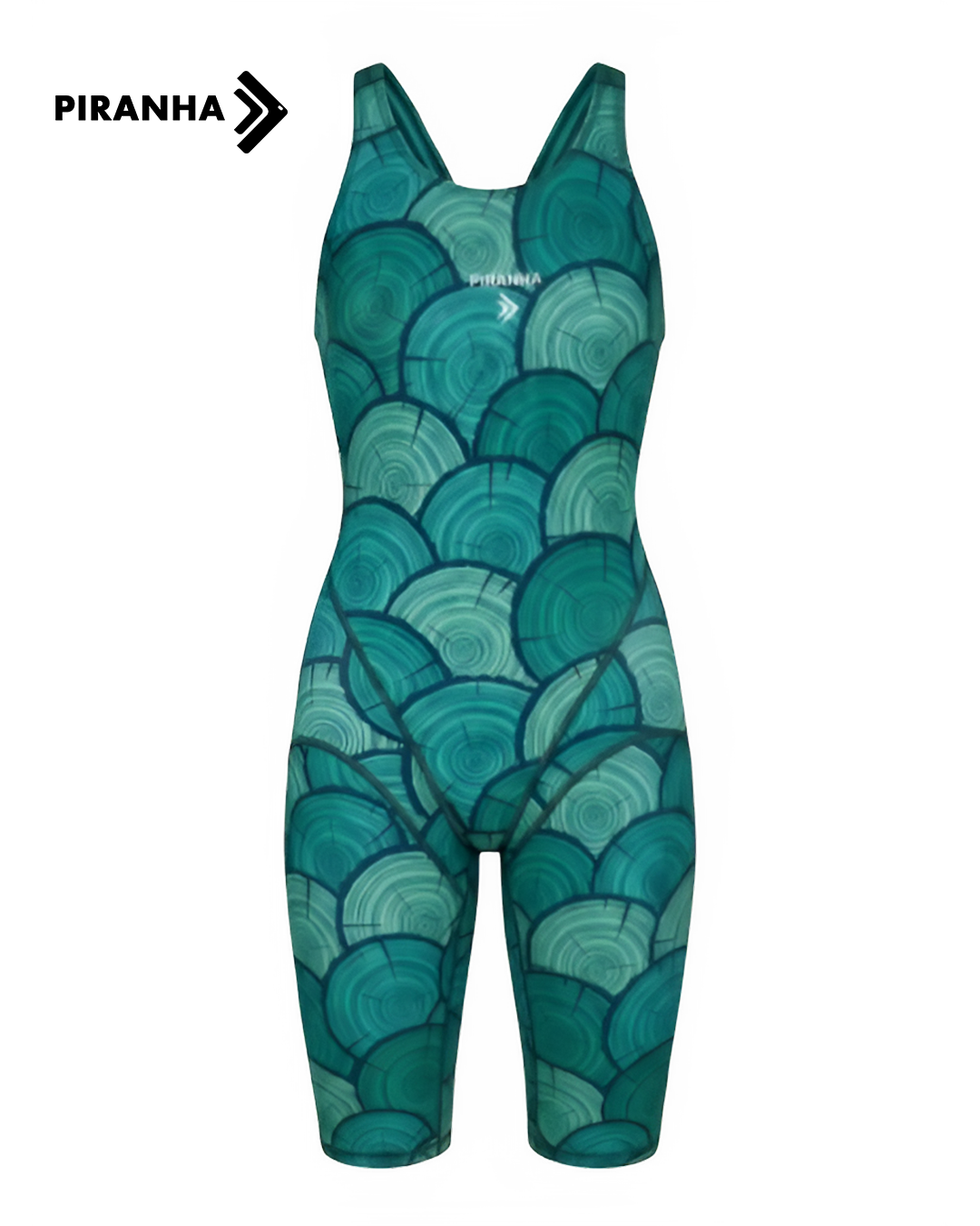 Piranha Girls Training swimsuit - Emerald