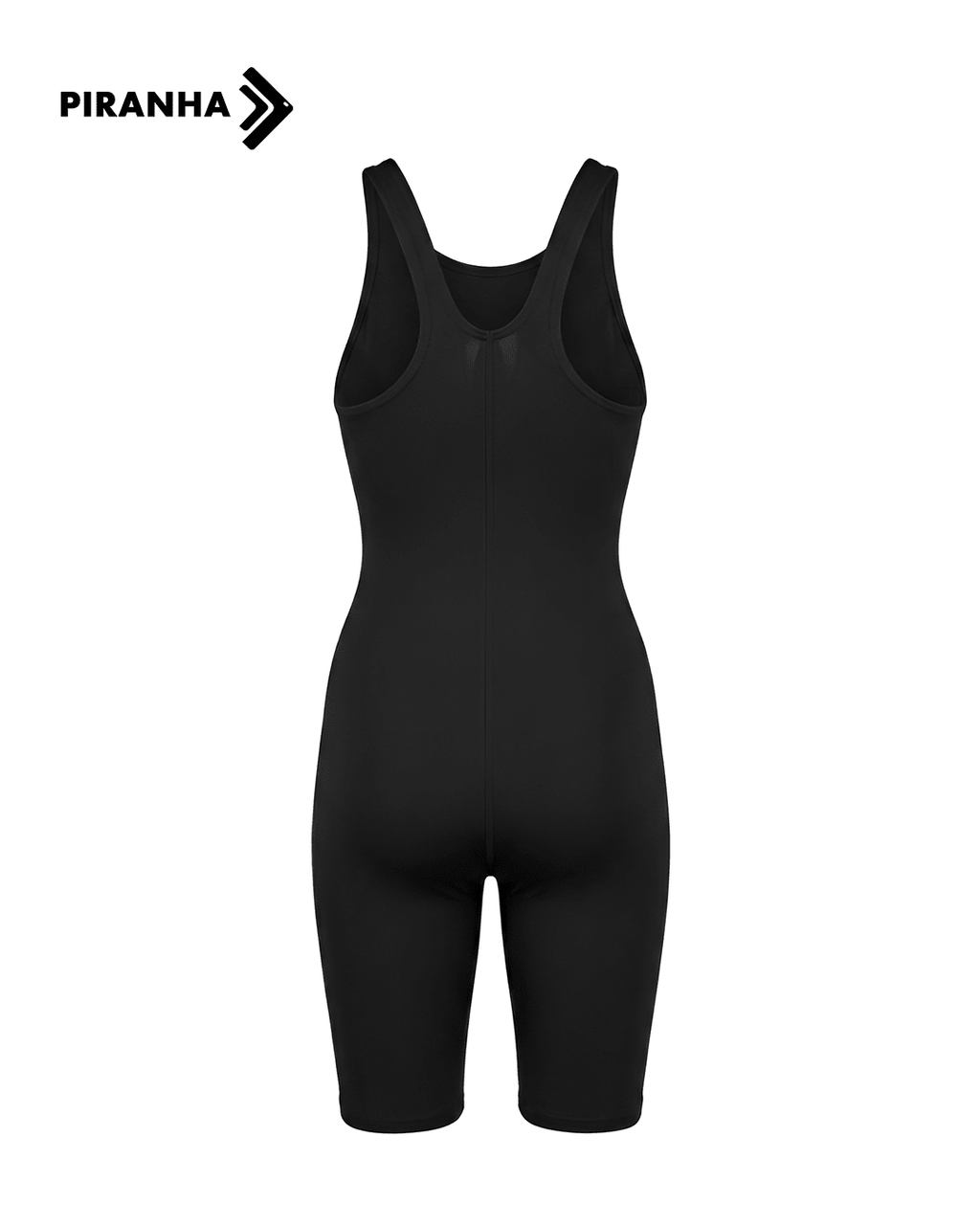 Piranha Closed - Back Girls Swimsuit “Black” - PIRANHA
