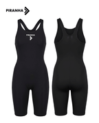 Piranha Closed - Back Girls Swimsuit “Black” - PIRANHA