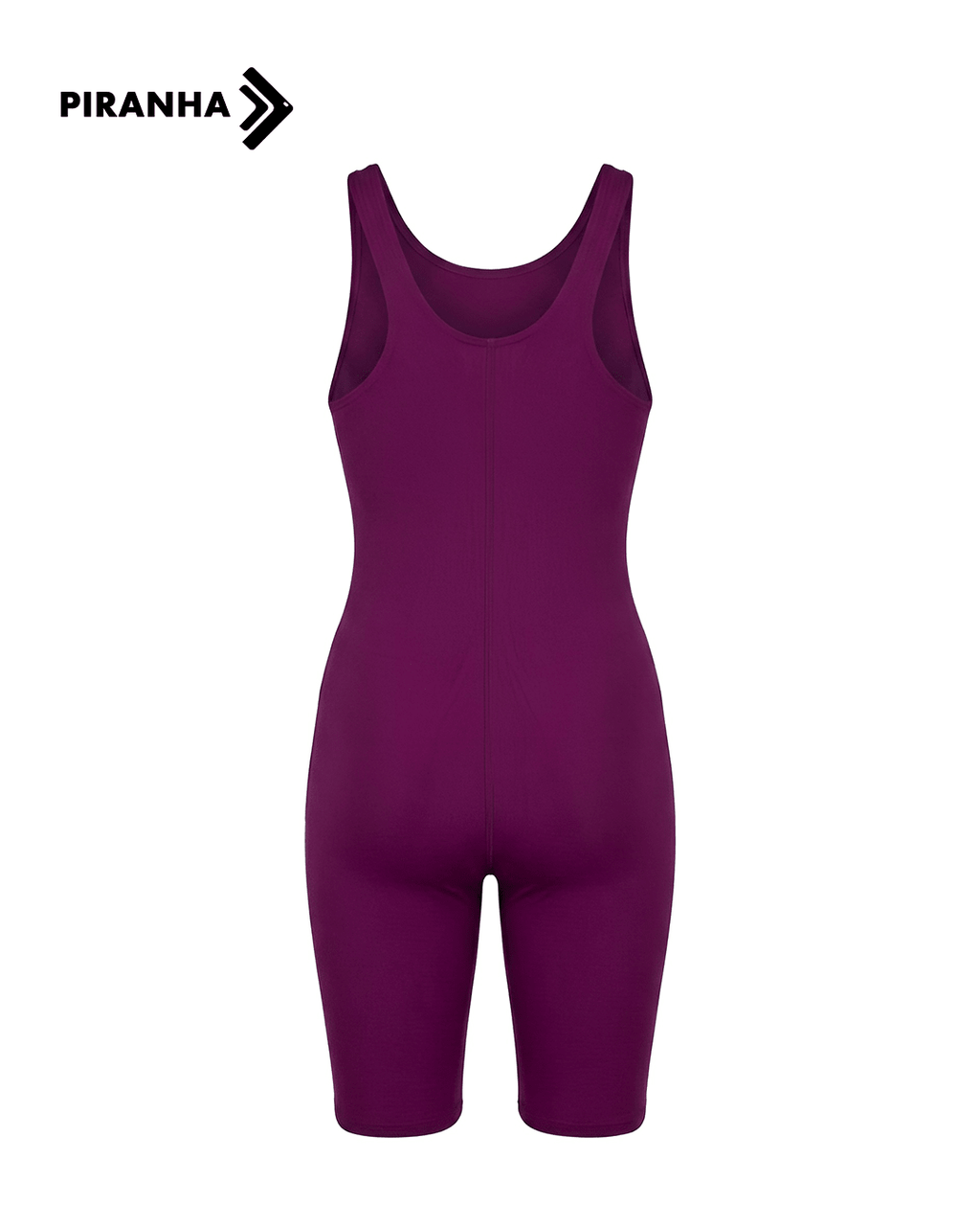 Piranha Closed - Back Girls Swimsuit “Purple” - PIRANHA