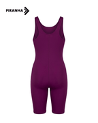Piranha Closed - Back Girls Swimsuit “Purple” - PIRANHA