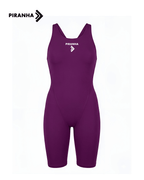 Piranha Closed - Back Girls Swimsuit “Purple” - PIRANHA