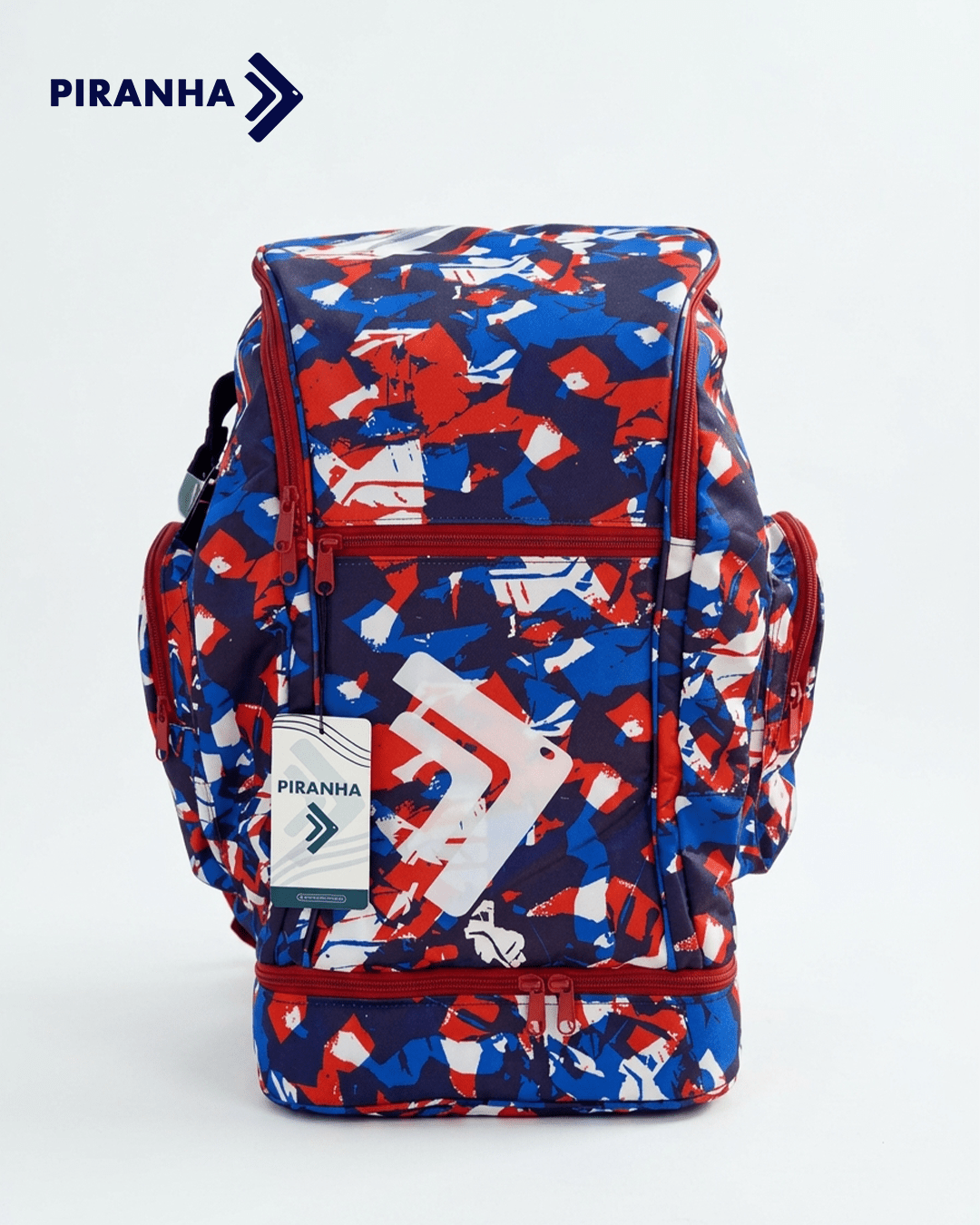 Piranha Swim Backpack “ Blue Flame” Bag - PIRANHA