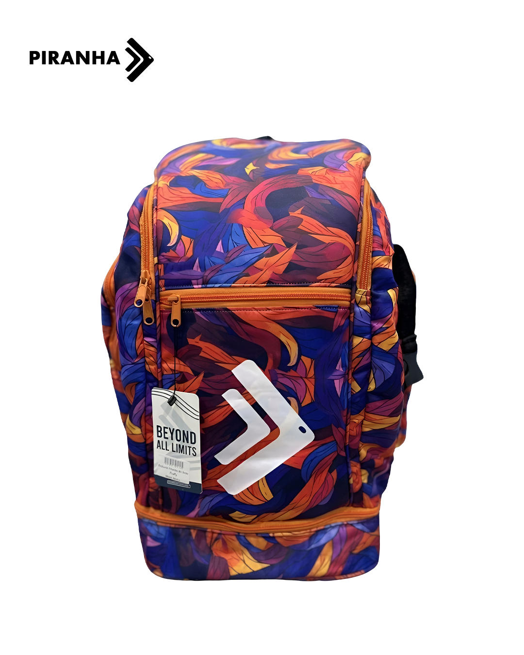 Piranha Swim Backpack Phoenix Flame Bag - PIRANHA