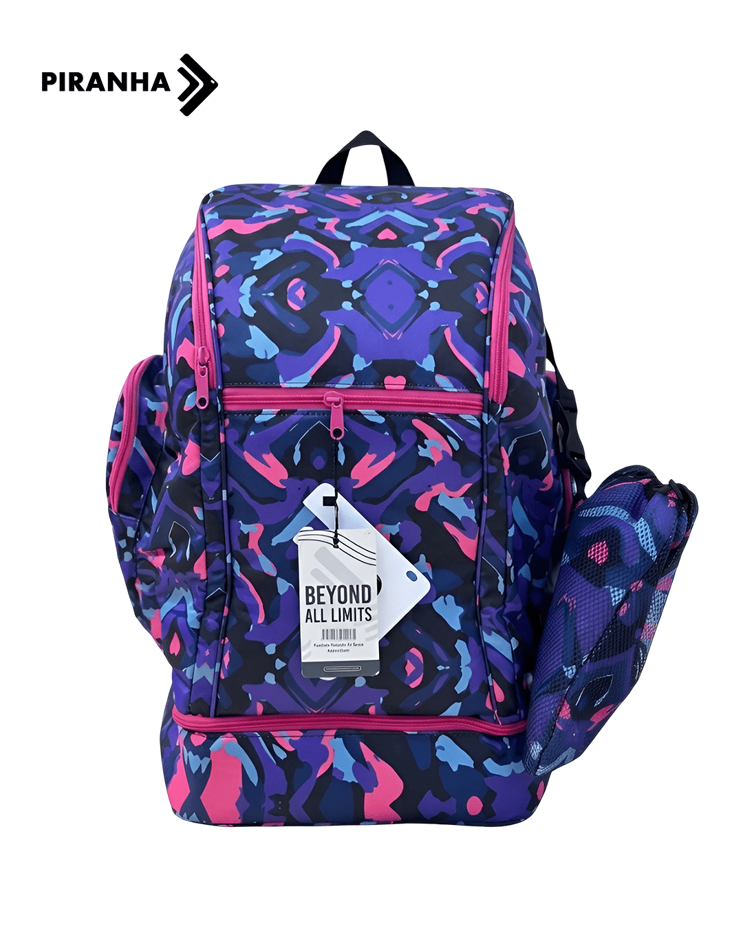 Piranha Swim Backpack Prism Swirl Bag - PIRANHA