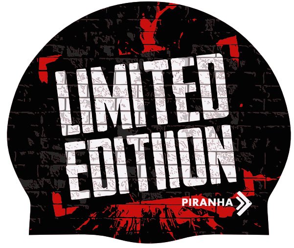 Piranha Swim Cap - Limited Edition Swim Cap - PIRANHA