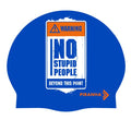 Piranha Swim Cap - No Stupid People - PIRANHA
