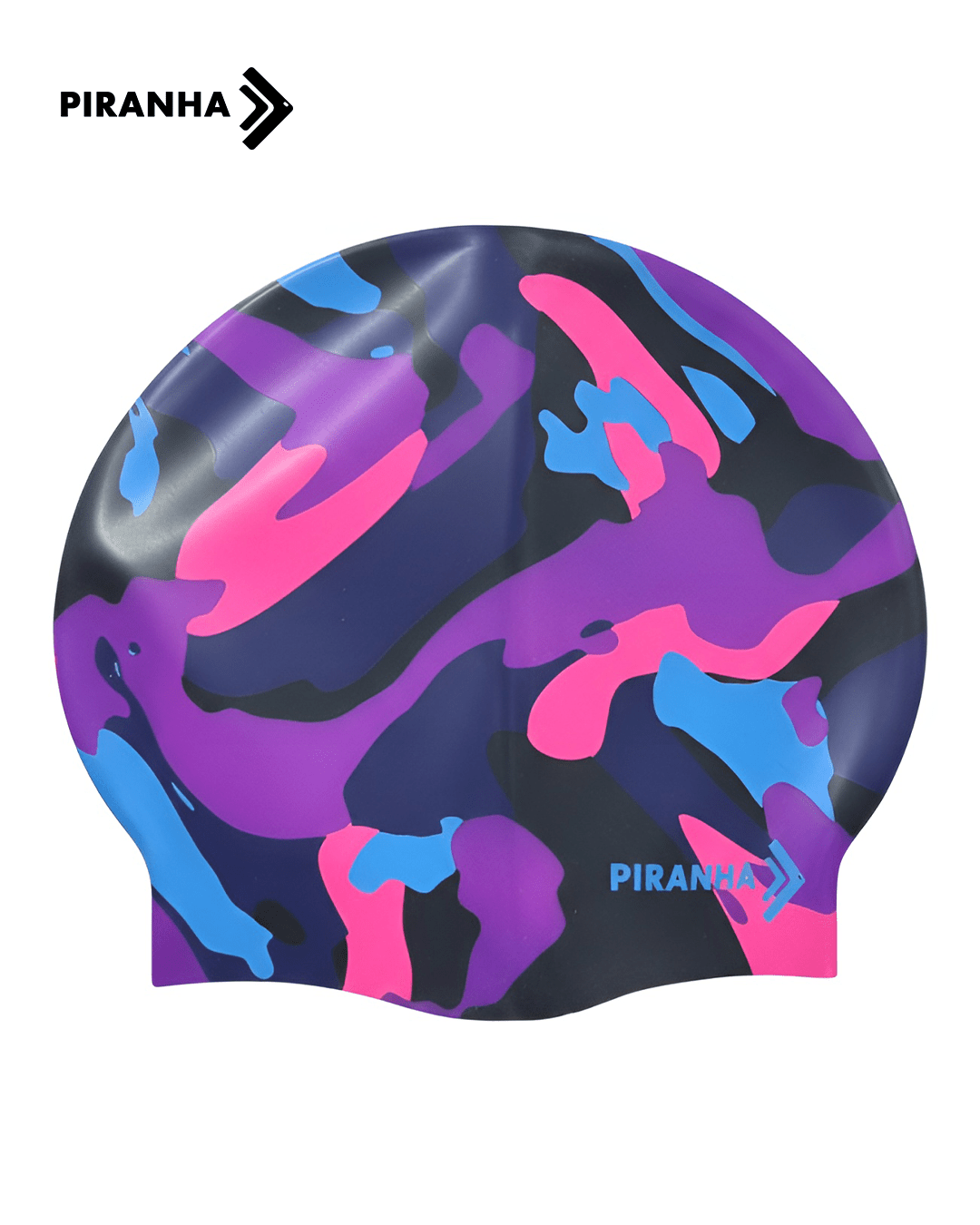 Piranha Swim Caps - Crimson Strike - PIRANHA