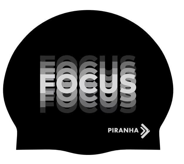 Piranha Swim Caps - Focus - PIRANHA