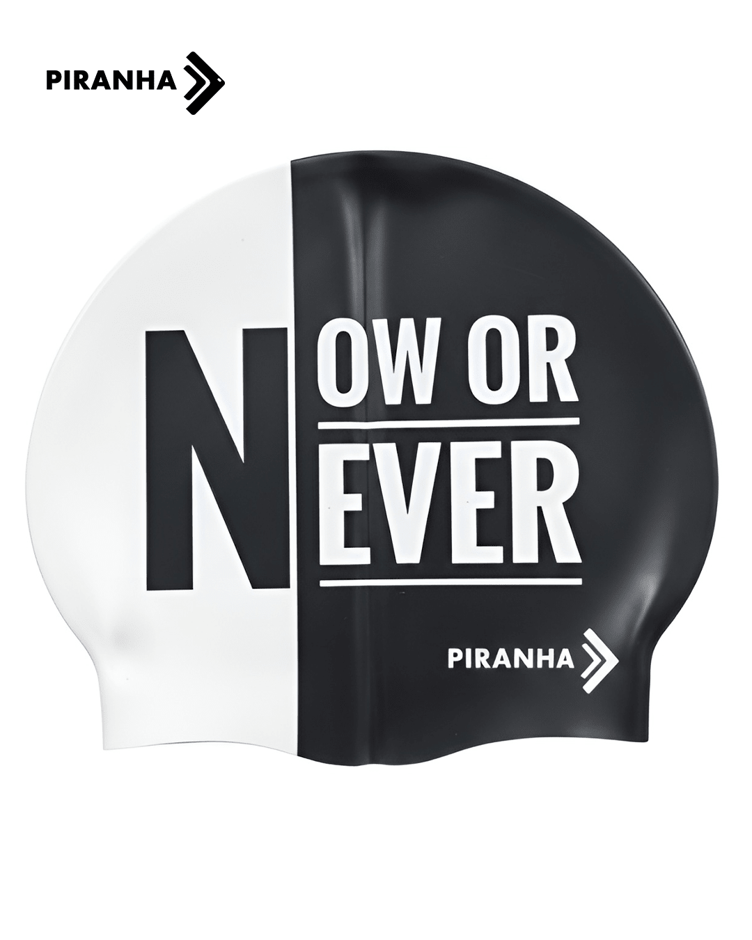 Piranha Swim Caps - Now or Never - PIRANHA