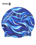 Piranha Swim Caps - Ocean Swirl - PIRANHA