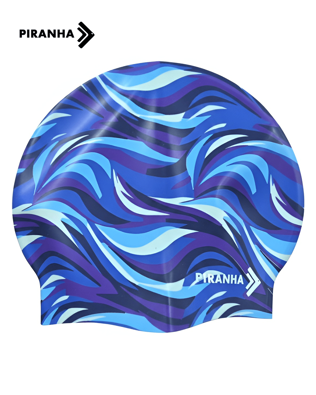 Piranha Swim Caps - Ocean Swirl - PIRANHA