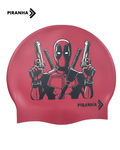 Piranha Swim Caps - Stealth Maroon - PIRANHA