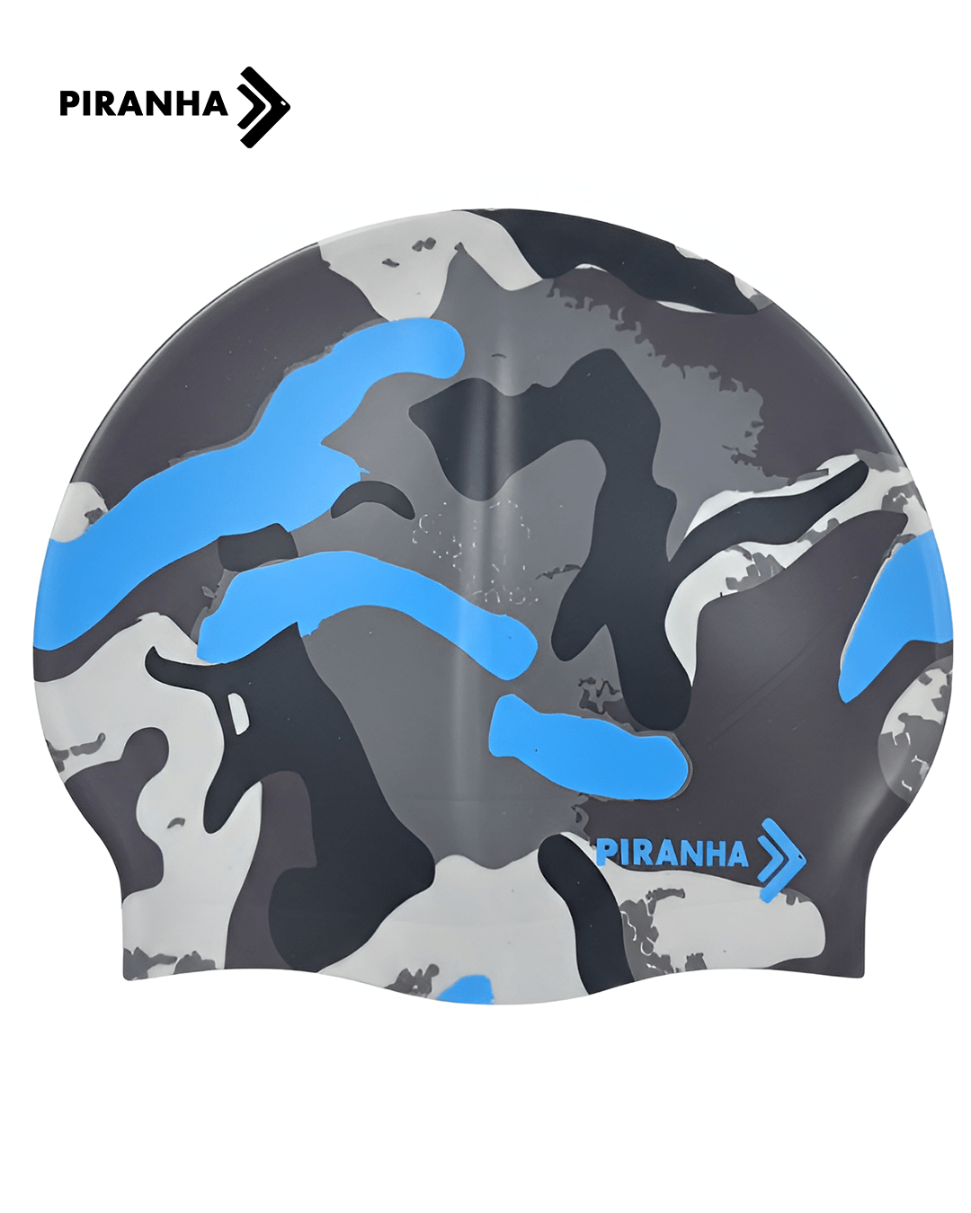 Piranha Swim Caps - Velocity Blue - PIRANHA
