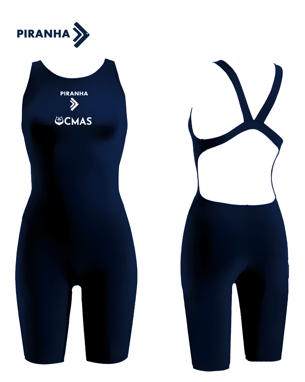 PIRANHA-Thunder girls swimsuit for race CMAS APPROVED - PIRANHA