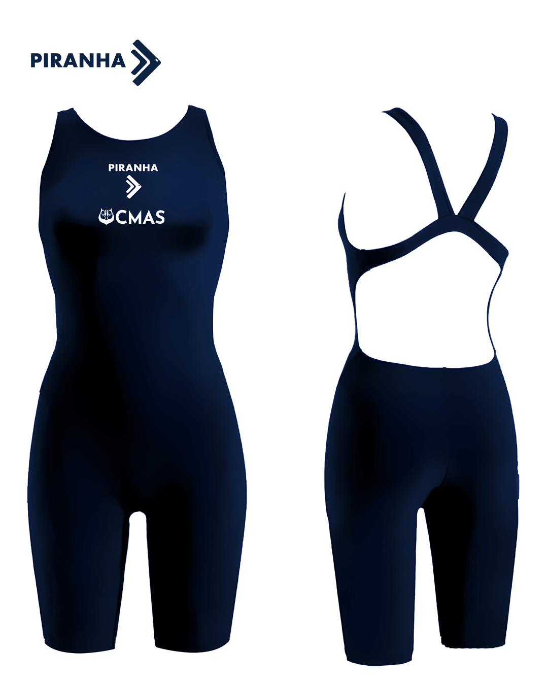 PIRANHA-Thunder girls swimsuit for race CMAS APPROVED - PIRANHA
