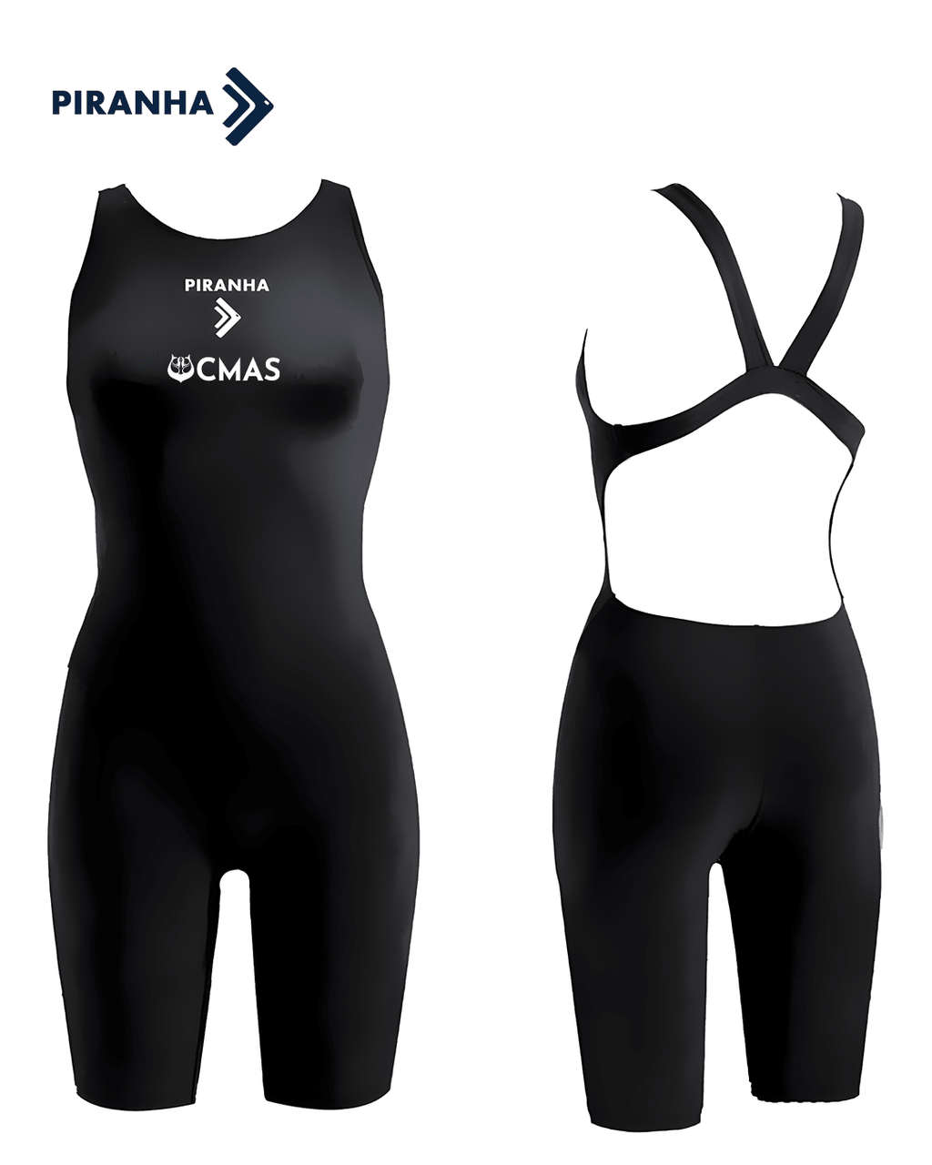 PIRANHA-Thunder girls swimsuit for race CMAS APPROVED - PIRANHA