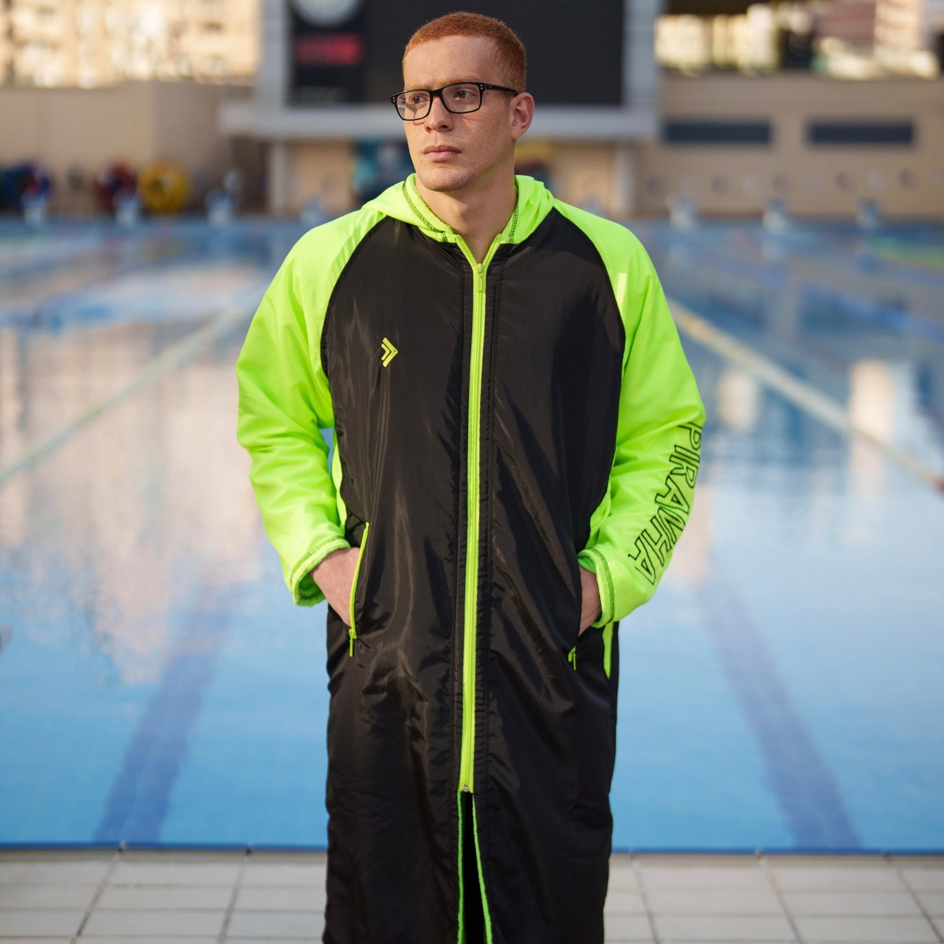 Swim Robe Waterproof - Raglan from Piranha - PIRANHA