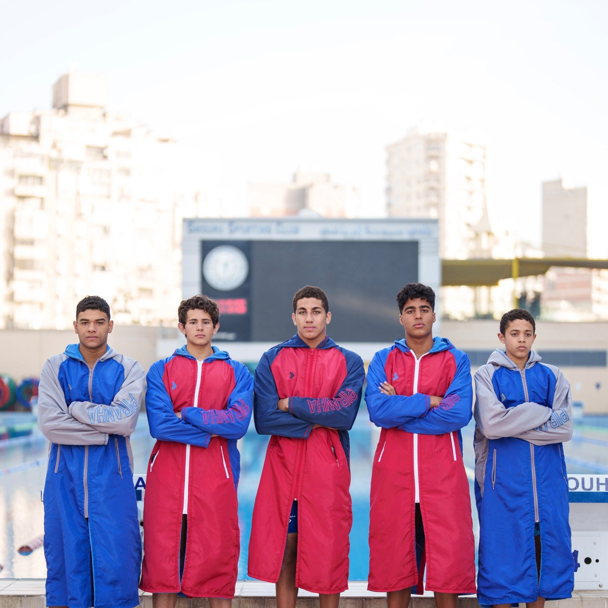 Swim Robe Waterproof - Raglan from Piranha - PIRANHA