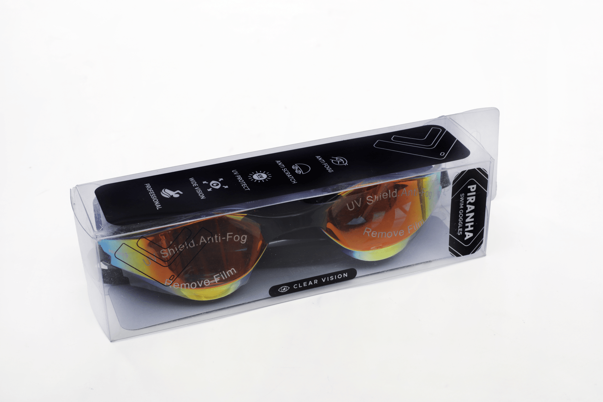 VORTEX - swimming Mirror Goggles from Piranha - PIRANHA